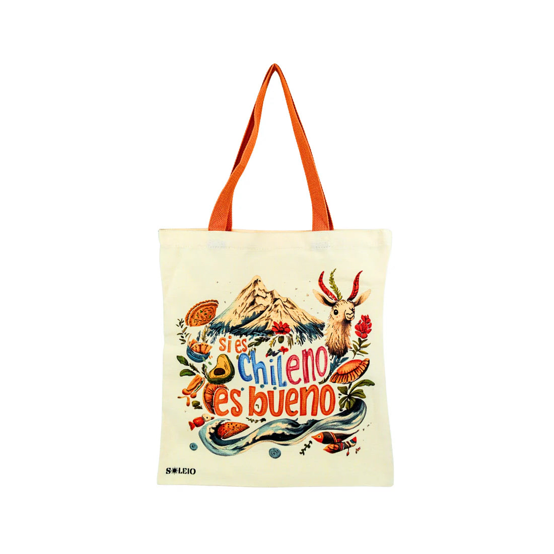 Bolsa de Algodón 40x35cm | Tote Bag Chile