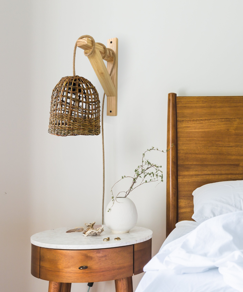 Lámpara Cejar Calada 20x20 con Soporte de Pared - Veta Indómita