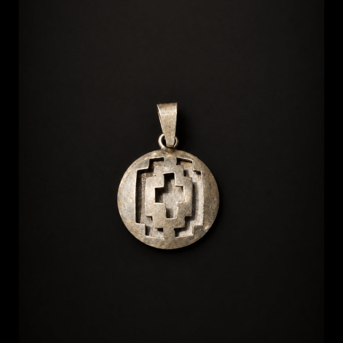 Medalla Cruz Andina | Plata 950 Mapuche