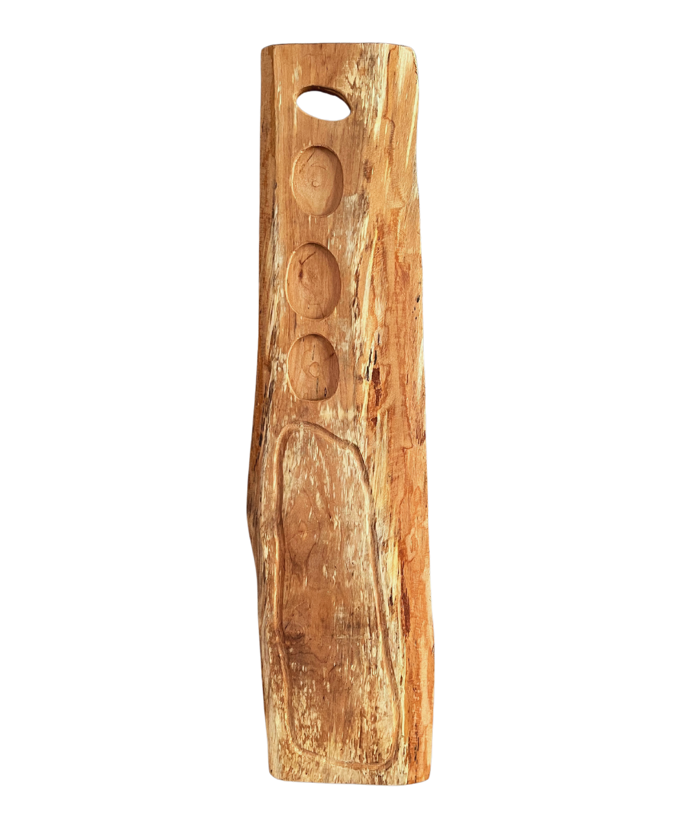 Tabla Rústica De Picoteo 100cm - Veta Indómita