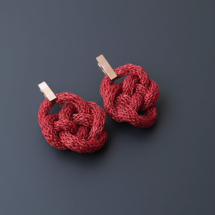 Aros Fauna de Cobre Tejido | Joyería en Cobre