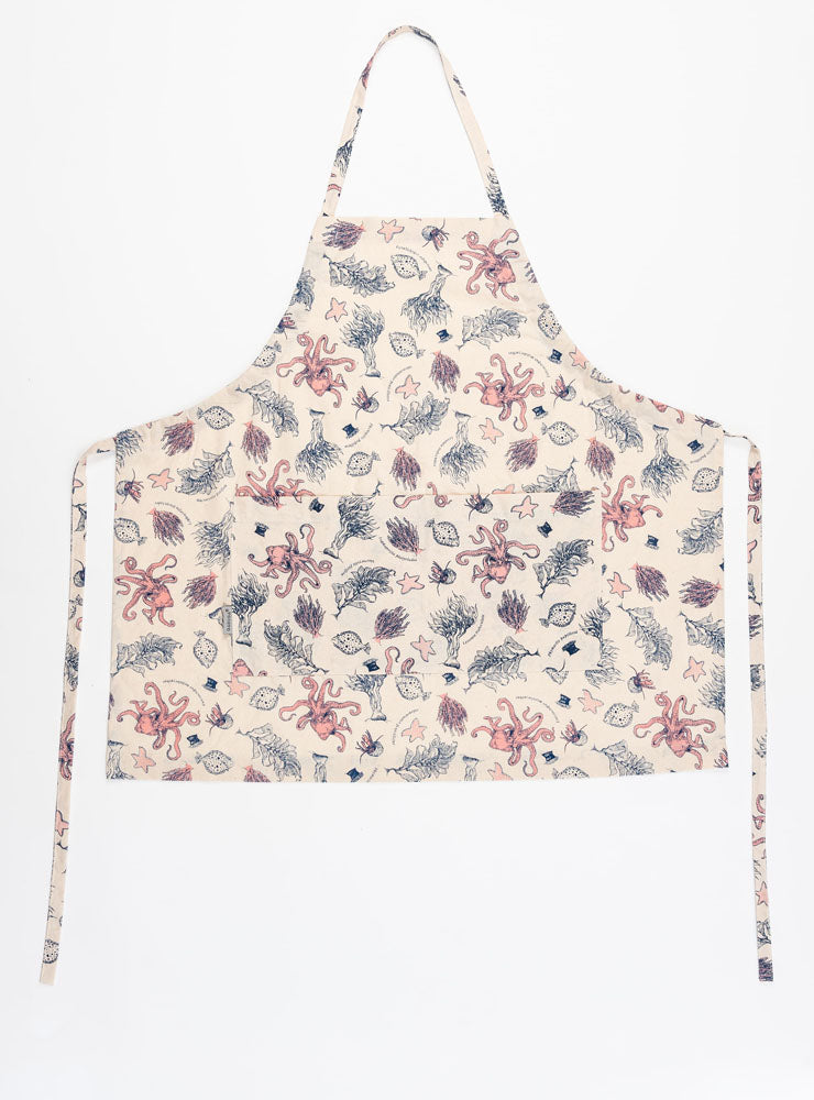 Delantal de Cocina con Serigrafía Tradicional Chilena - Veta Indómita