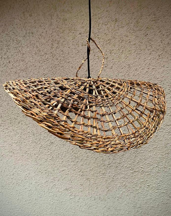 Lámpara Colgante Sombrero Calado 50 cm de Manila - Veta Indómita