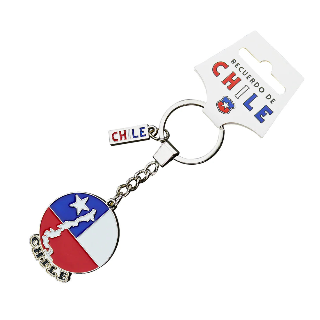 Llaveros Metálico Diseños De Chile