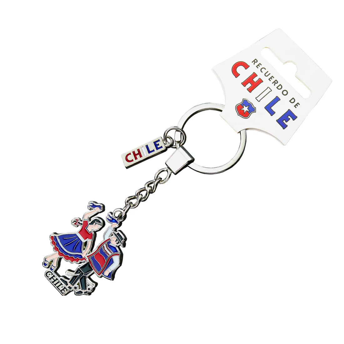Llaveros Metálico Diseños De Chile