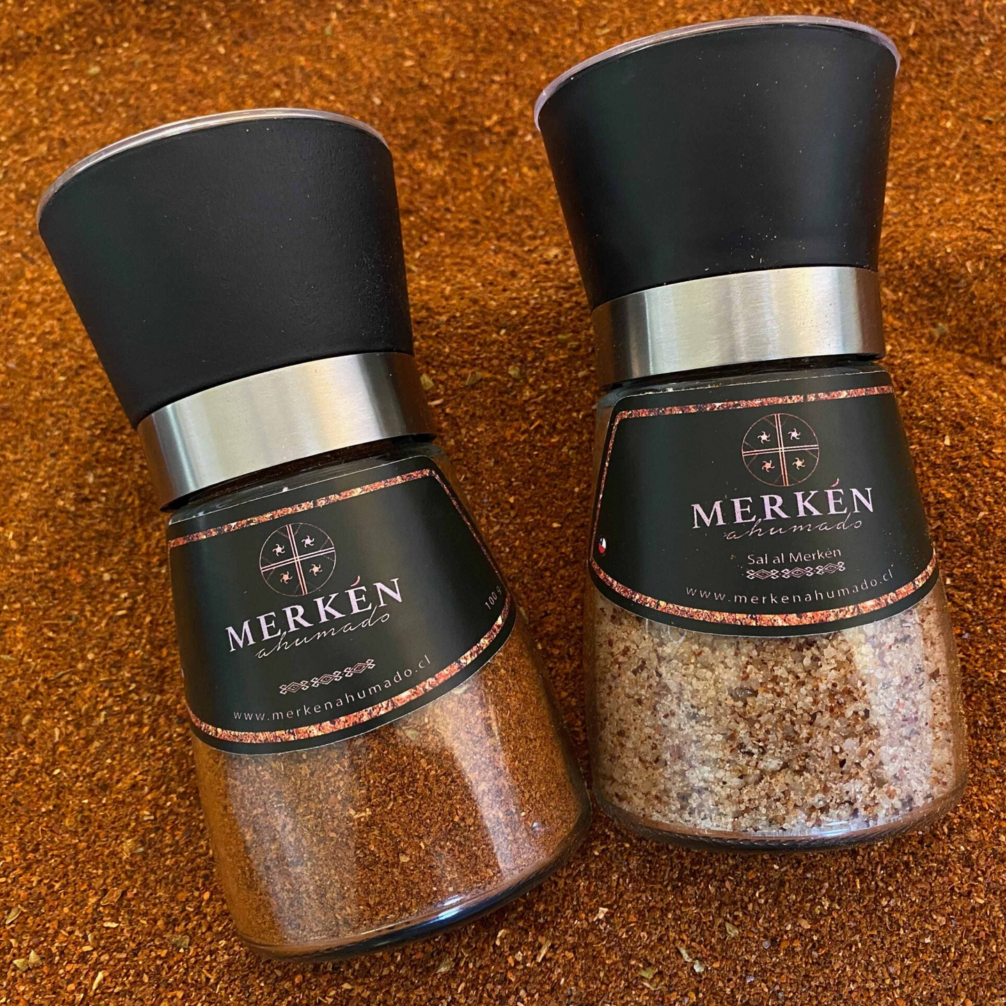 Molinillo Sal De Mar Al Merkén Ahumado 285g