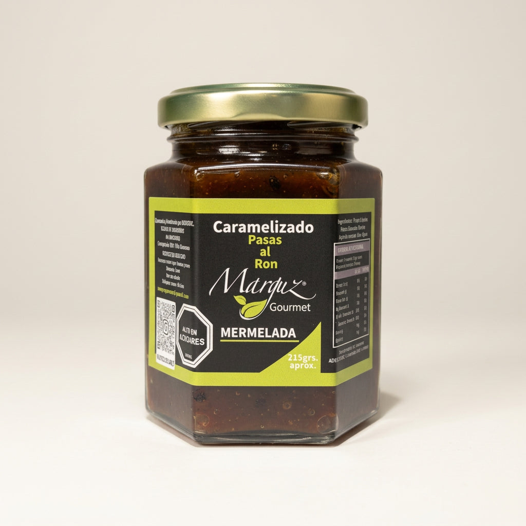 Caramelizado Pasas al Ron | Mermelada