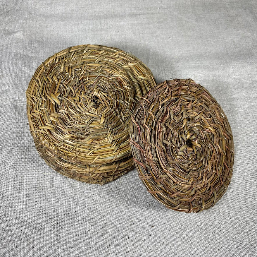 Set 6 Posavasos de Fibra Natural Tejidos a Mano - Veta Indómita