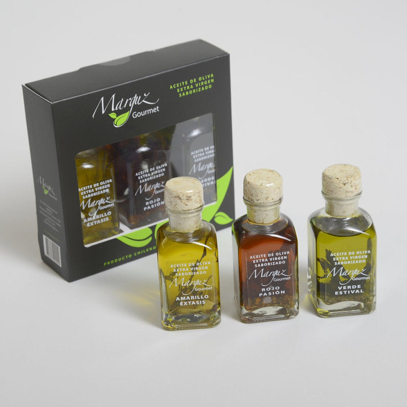 Triple Pack Aceite de Oliva Extra Virgen Saborizado 50 ml