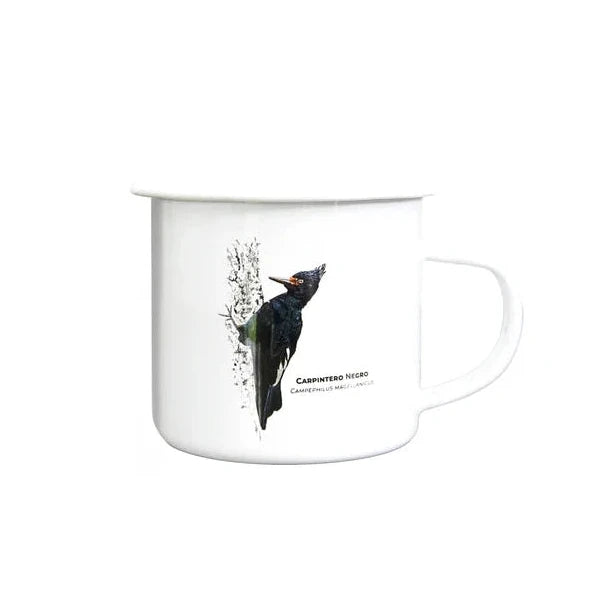Tazón Enlozado Metálico Fauna de Chile