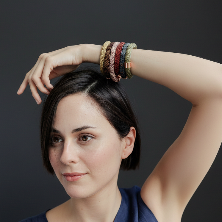 Pulsera Gala de Cobre Tejido | Joyería en Cobre