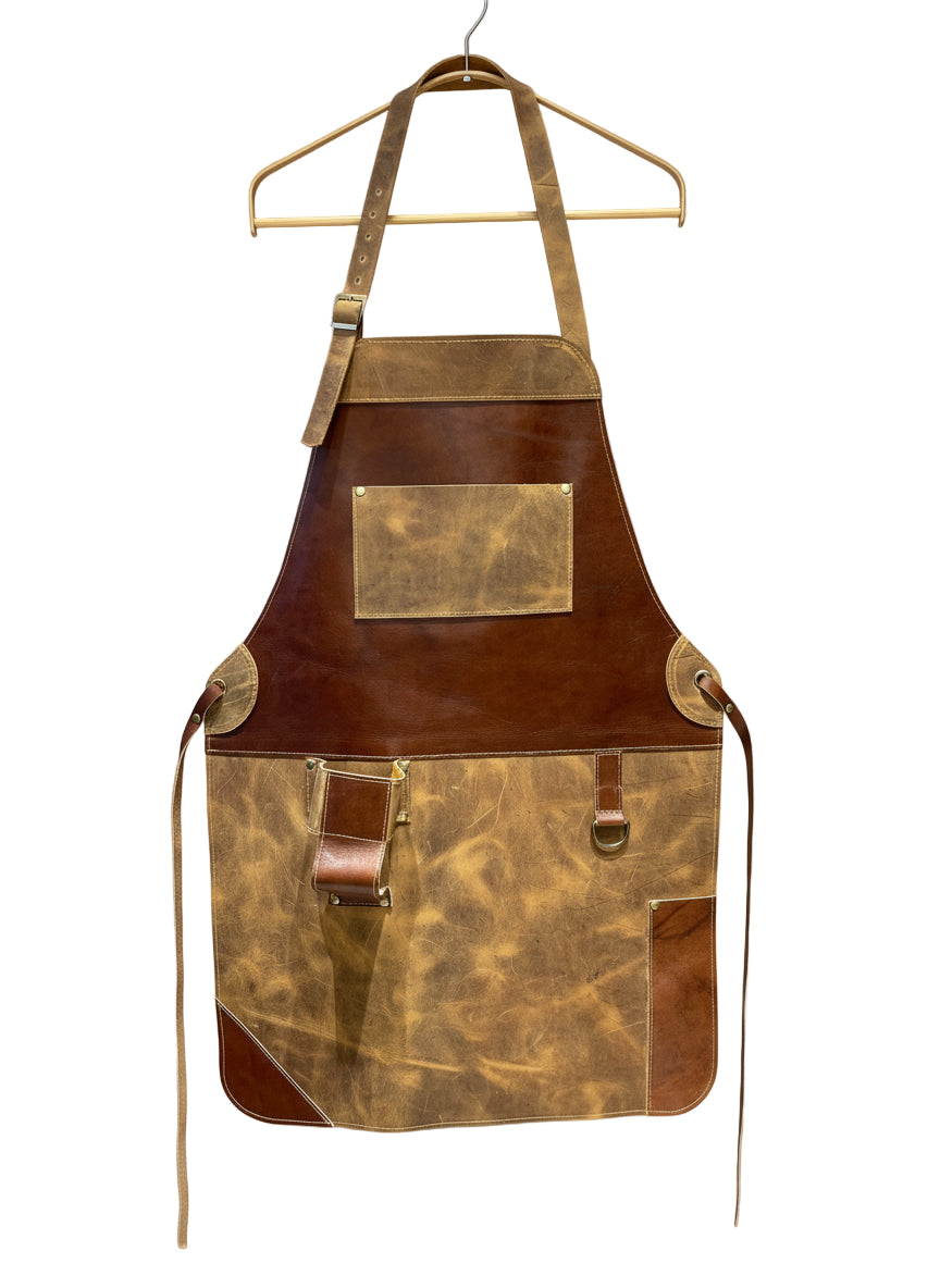 Pechera de Cuero para Asador | 100% Cuero Natural