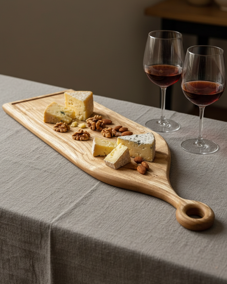 Tabla de Madera Nativa O | Diseño Premium