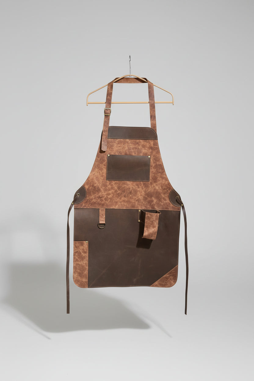Pechera de Cuero para Asador | 100% Cuero Natural