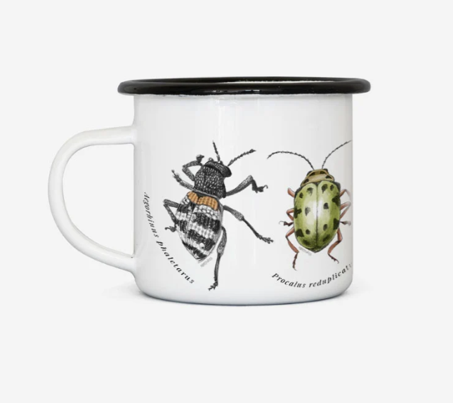 Tacho Enlozado fauna y flora de Chile | Taza Metálica Enlozada