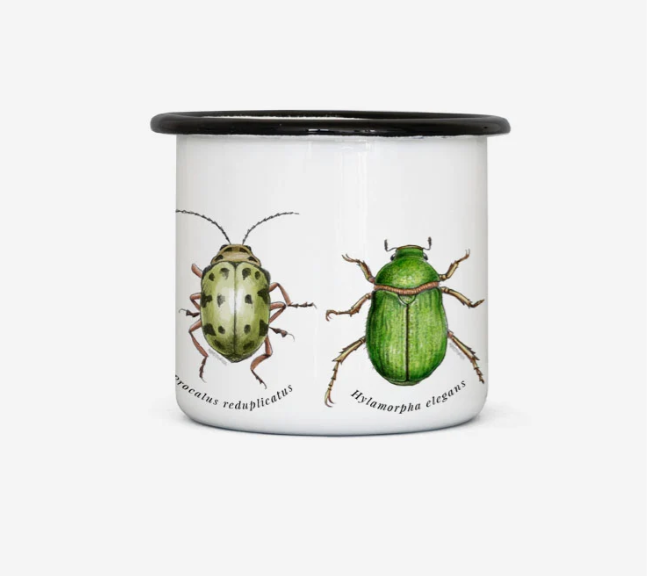 Tacho Enlozado fauna y flora de Chile | Taza Metálica Enlozada