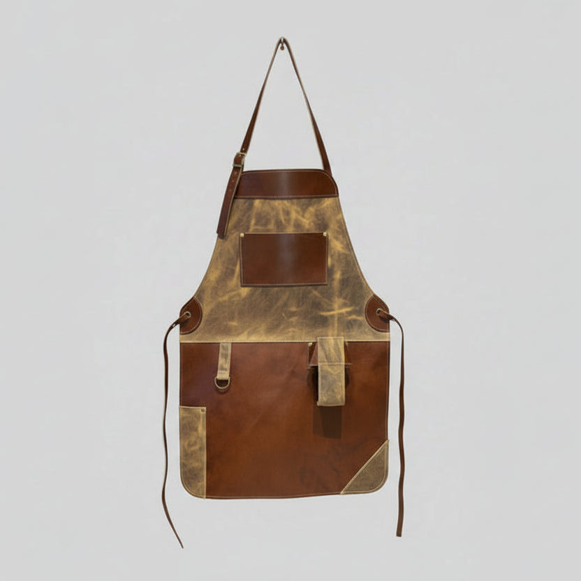 Pechera de Cuero para Asador | 100% Cuero Natural