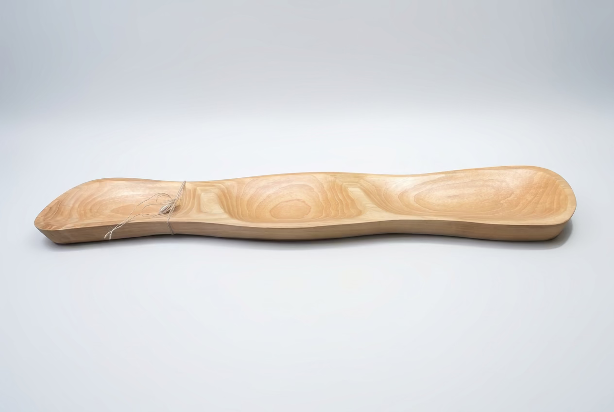 Tabla tres cuencos 97 x 20 cm | Coihue