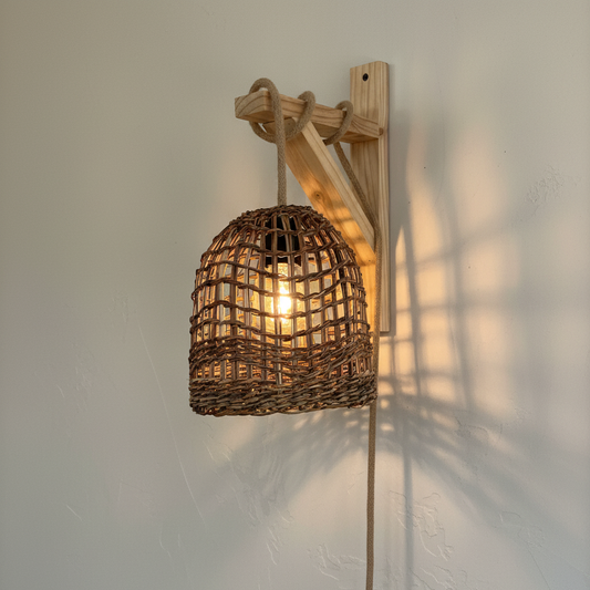 Lámpara Cejar Calada 20x20 con Soporte de Pared