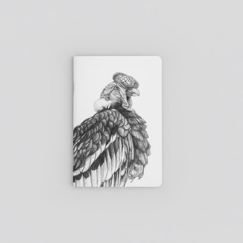 Libreta de Bolsillo 10x15 cm – Ilustración Fauna Chilena - Veta Indómita