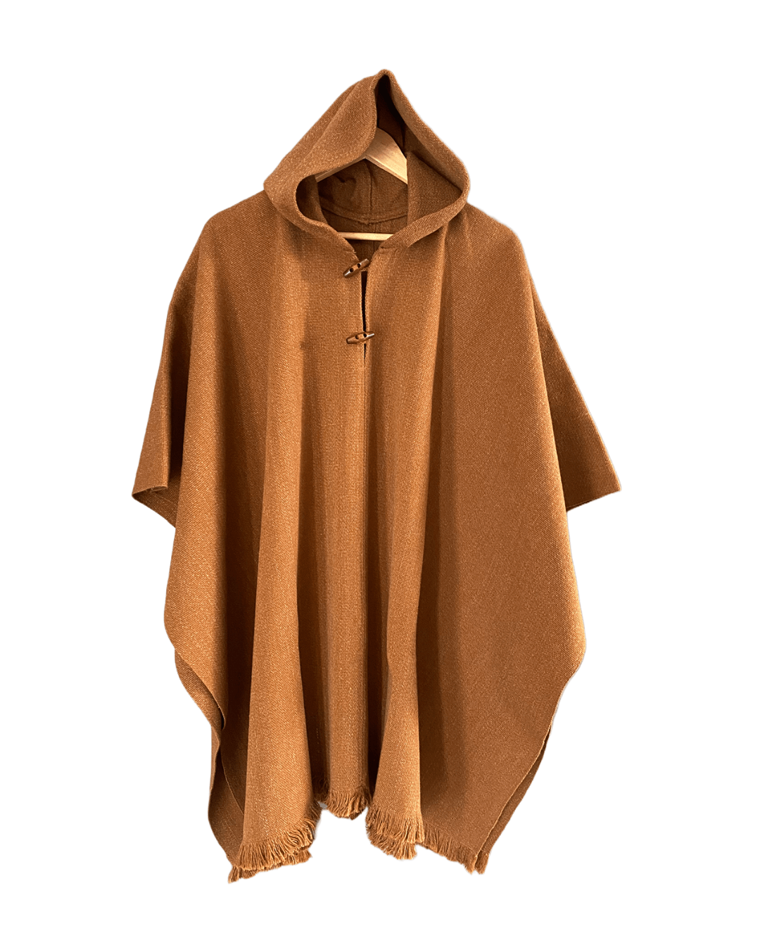Poncho Lana Alpaca Liso - Veta Indómita