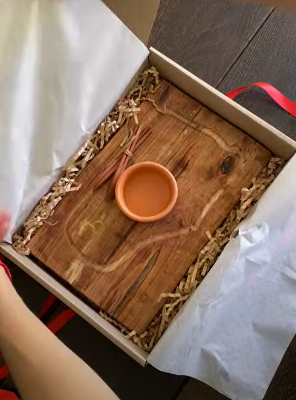 Set de Picoteo con Tabla Rústica - Veta Indómita