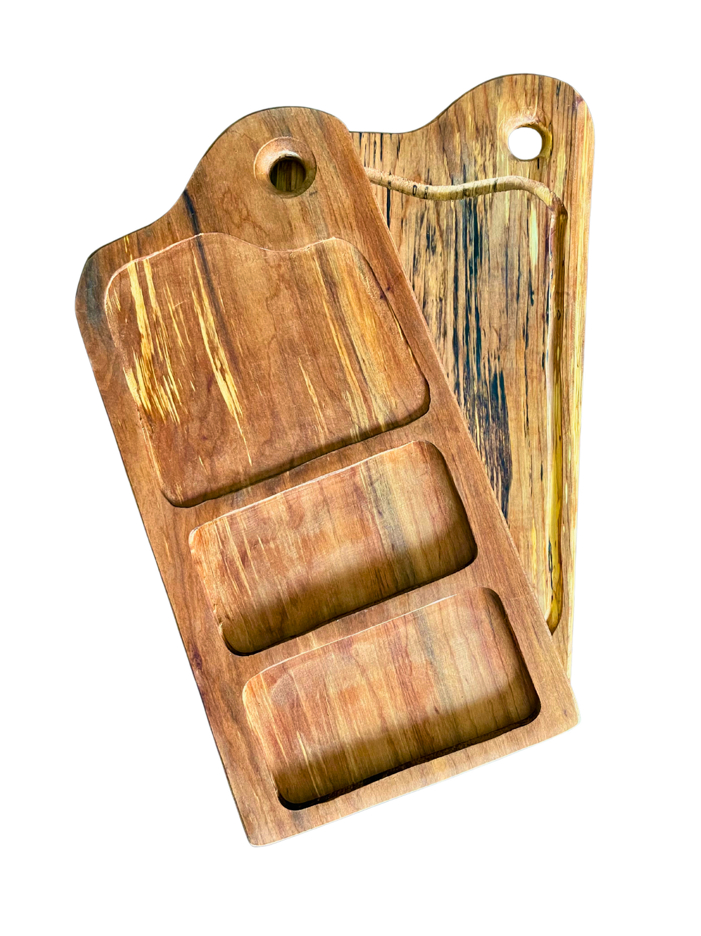 Tabla Doble Cara para Picoteo/Asado 50cm - Veta Indómita