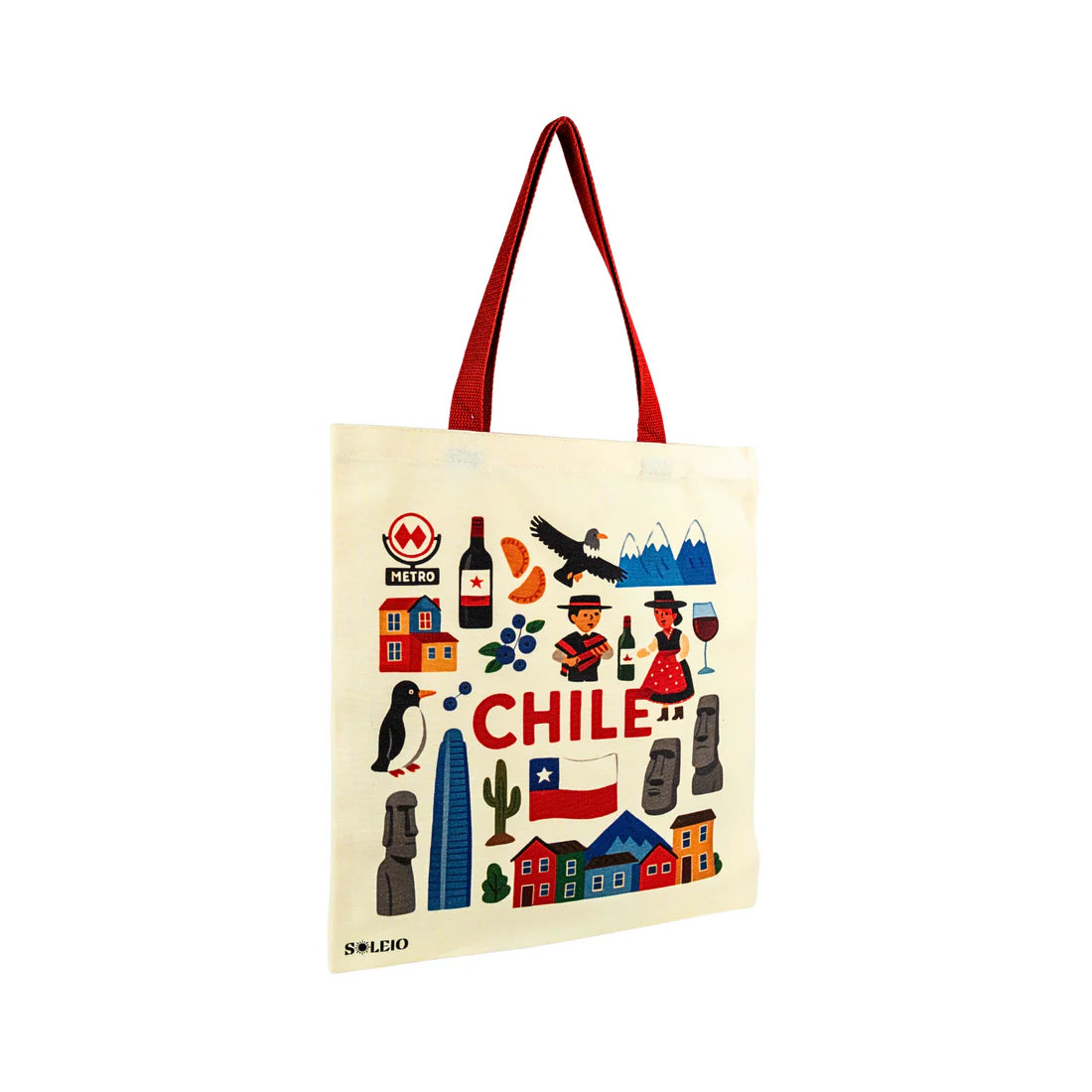 Bolsa de Algodón 40x35cm | Tote Bag Chile