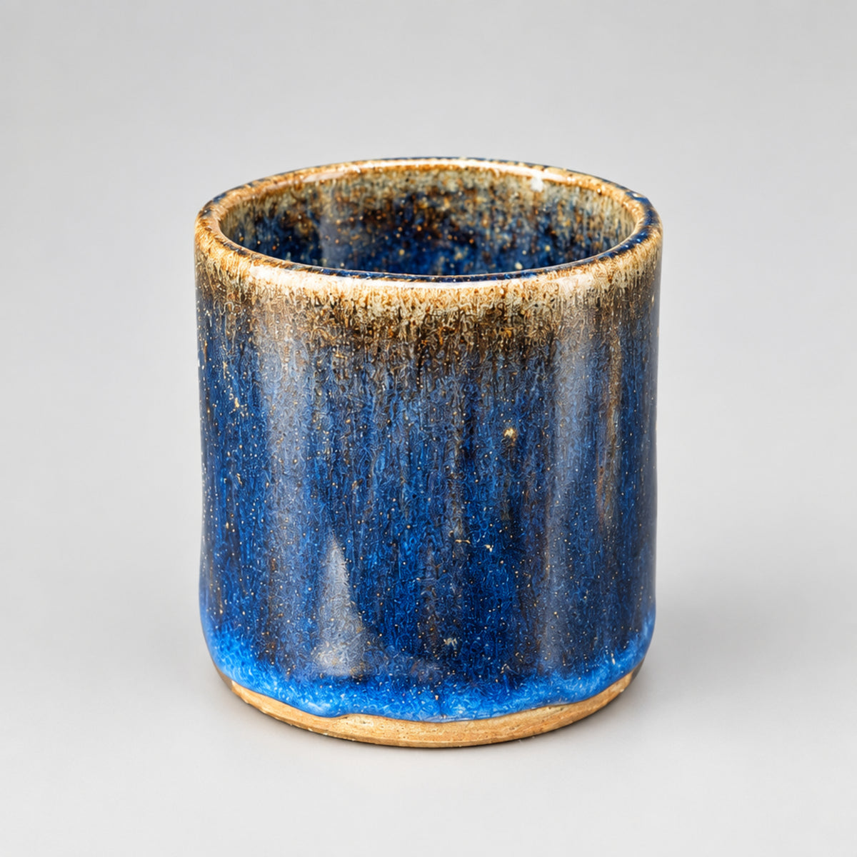 vaso rústico cerámica gres artesanal hecho a mano chile