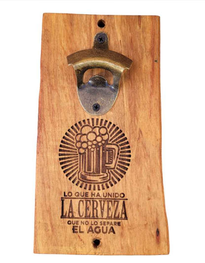 Destapador de pared rústico Quincho 30cm - Veta Indómita