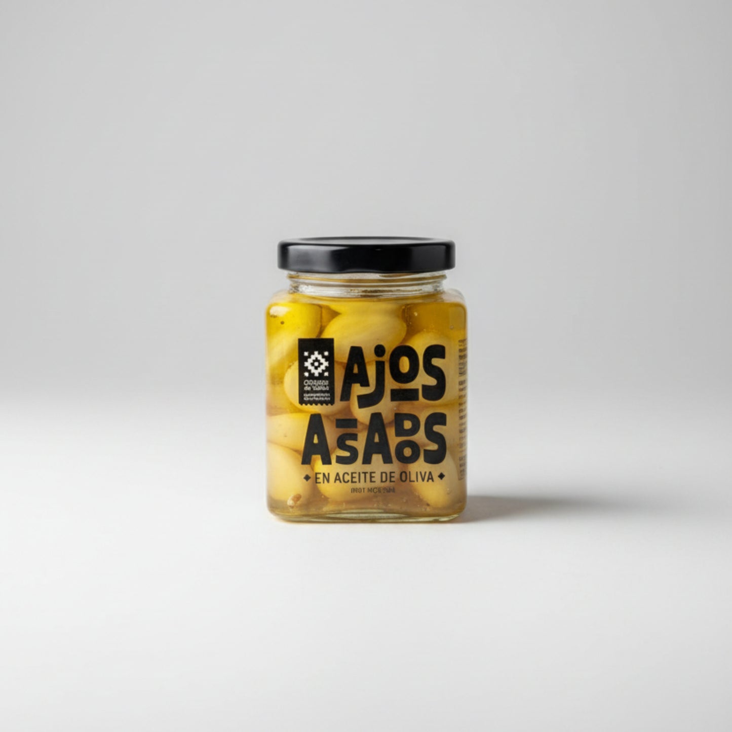 Ajos asados en aceite de oliva