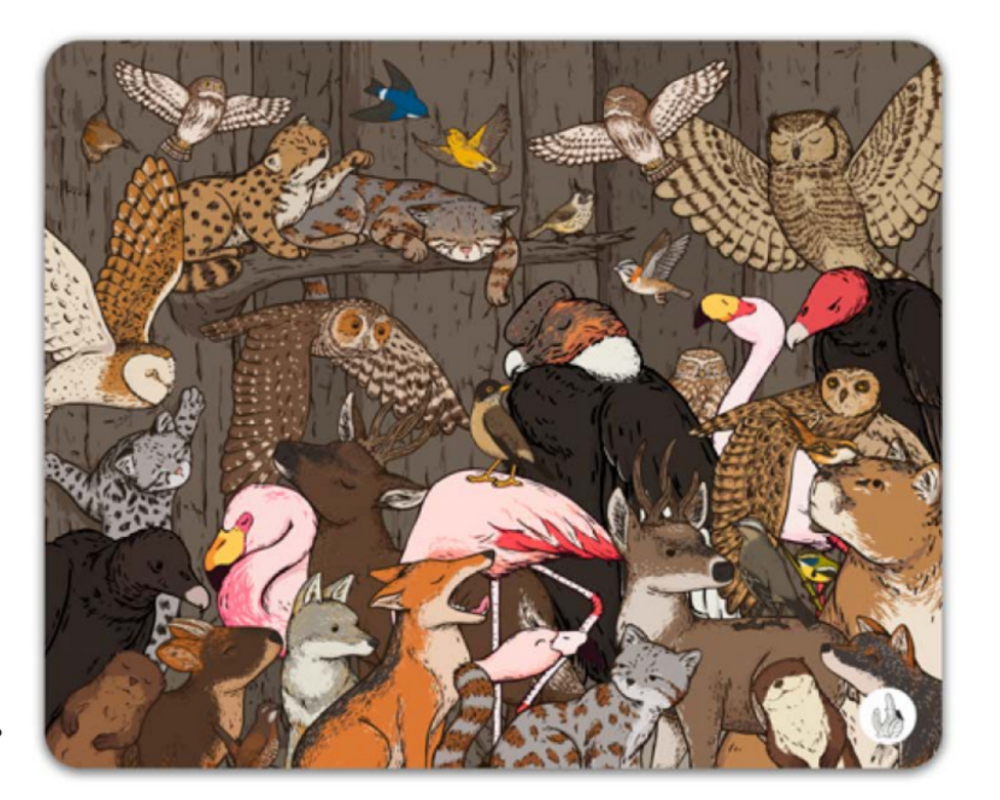 MOUSEPADS Fauna Chilena Ilustrada.