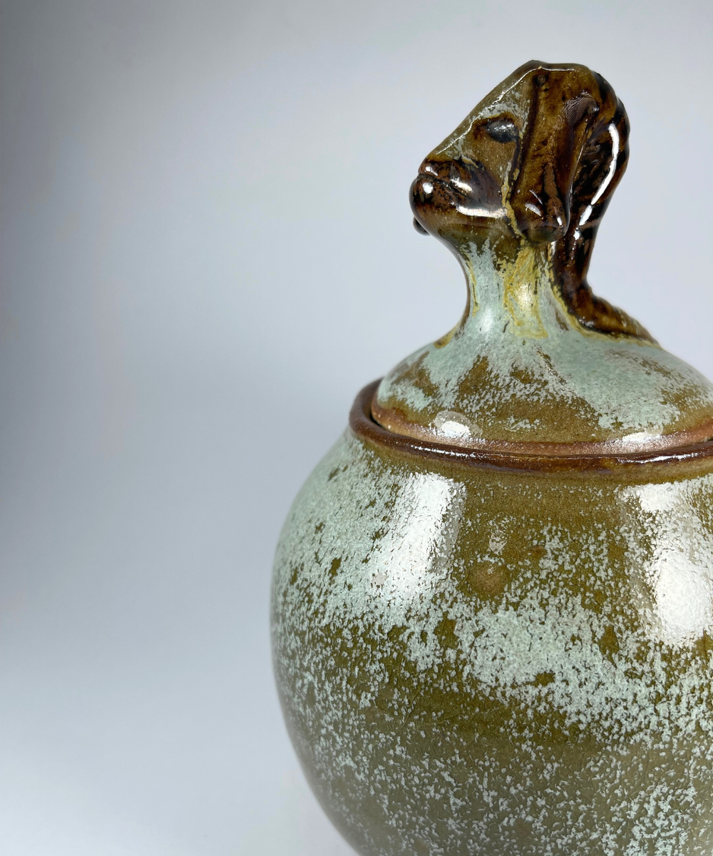 Azucarera Cabrito de Cerámica Gres – Artesanía Guangualí - Veta Indómita