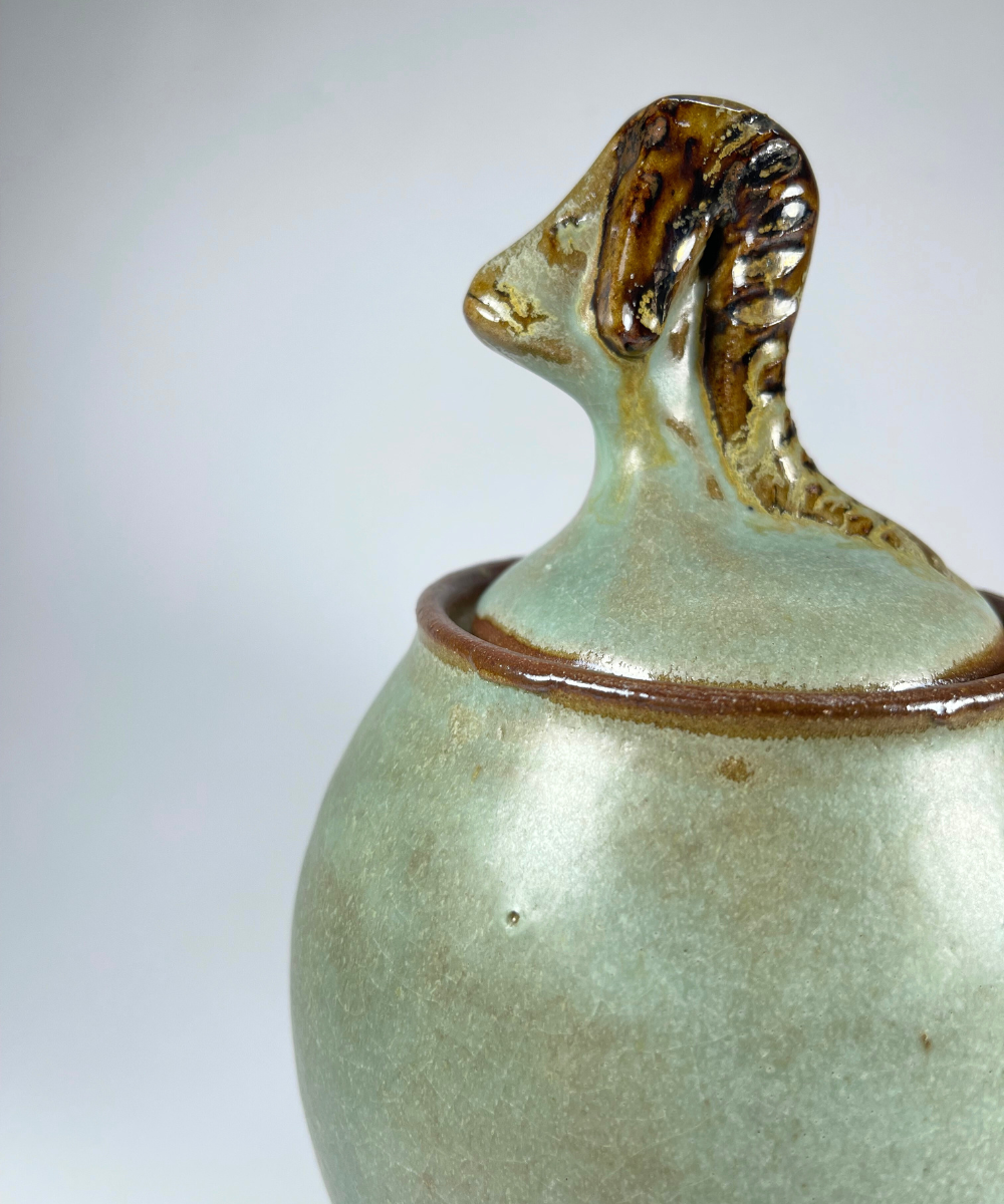 Azucarera Cabrito de Cerámica Gres – Artesanía Guangualí - Veta Indómita