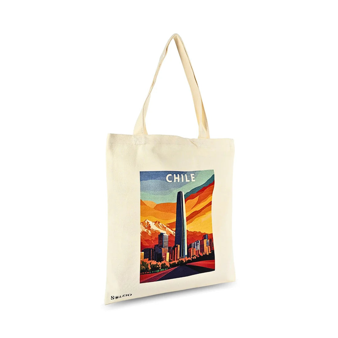 Bolsa de Lona Ecológica Chile 37x33 cm | Tote Bag