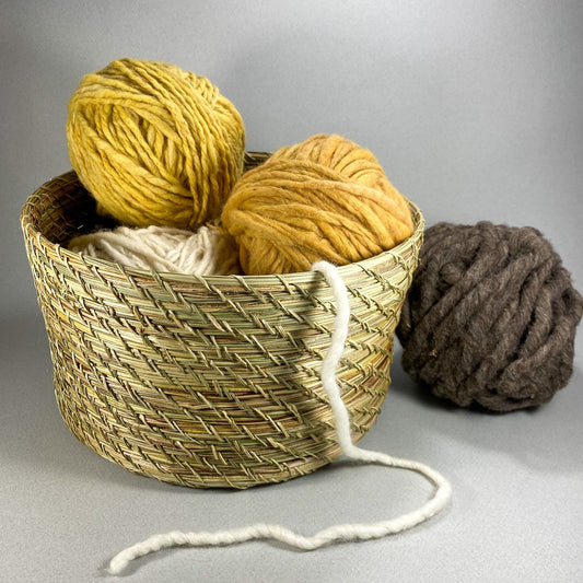 Canasto Organizador de Manila Alto – 24x24x16 cm - Veta Indómita