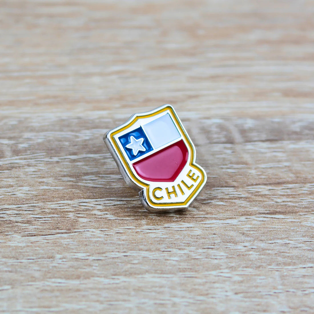 Mini Pin metálico Chile
