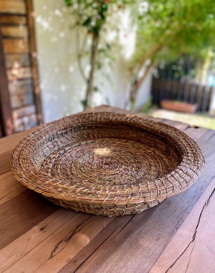 Cesta Frutera Grande de Manila o Pita – 43x7 cm - Veta Indómita