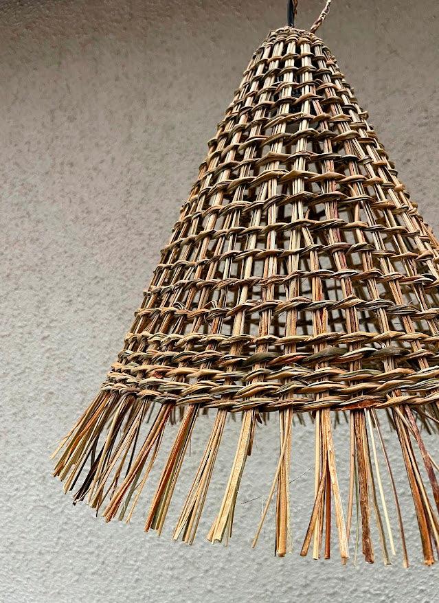 Lámpara Colgante Licancabur 35x40 de Manila Natural - Veta Indómita