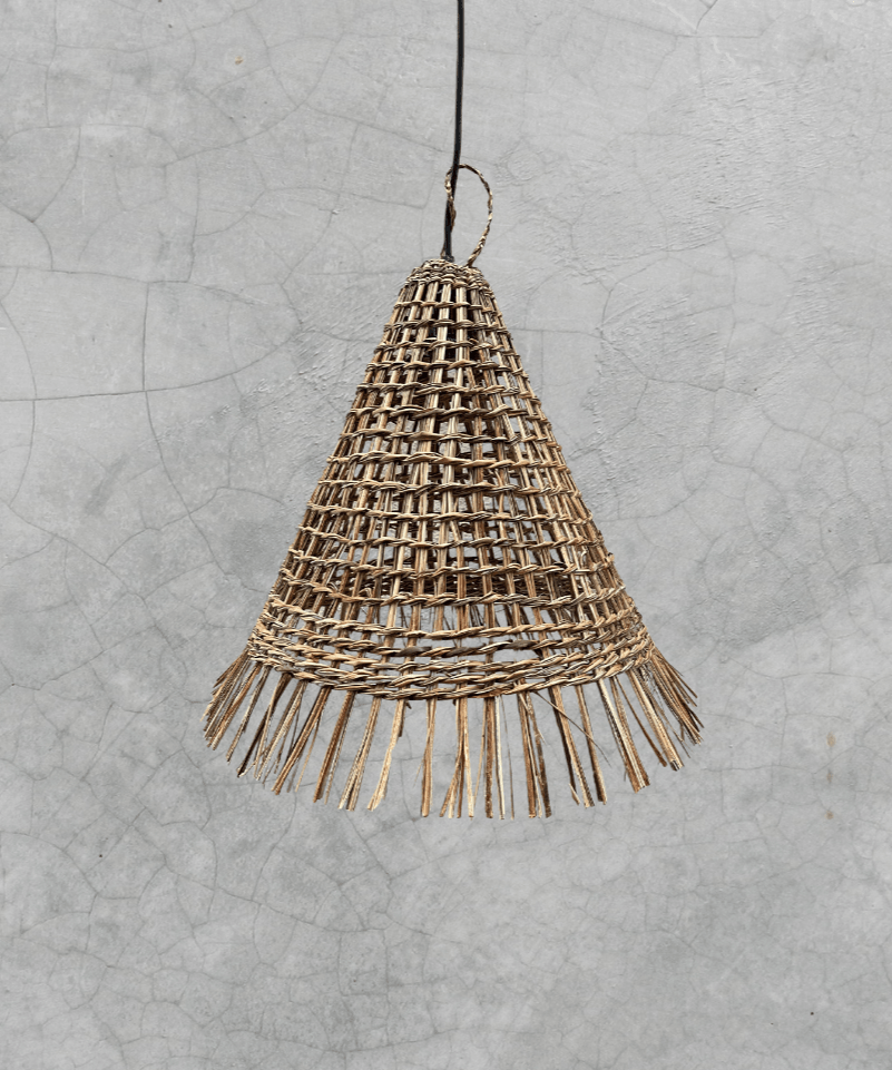 Lámpara Colgante Licancabur 35x40 de Manila Natural - Veta Indómita