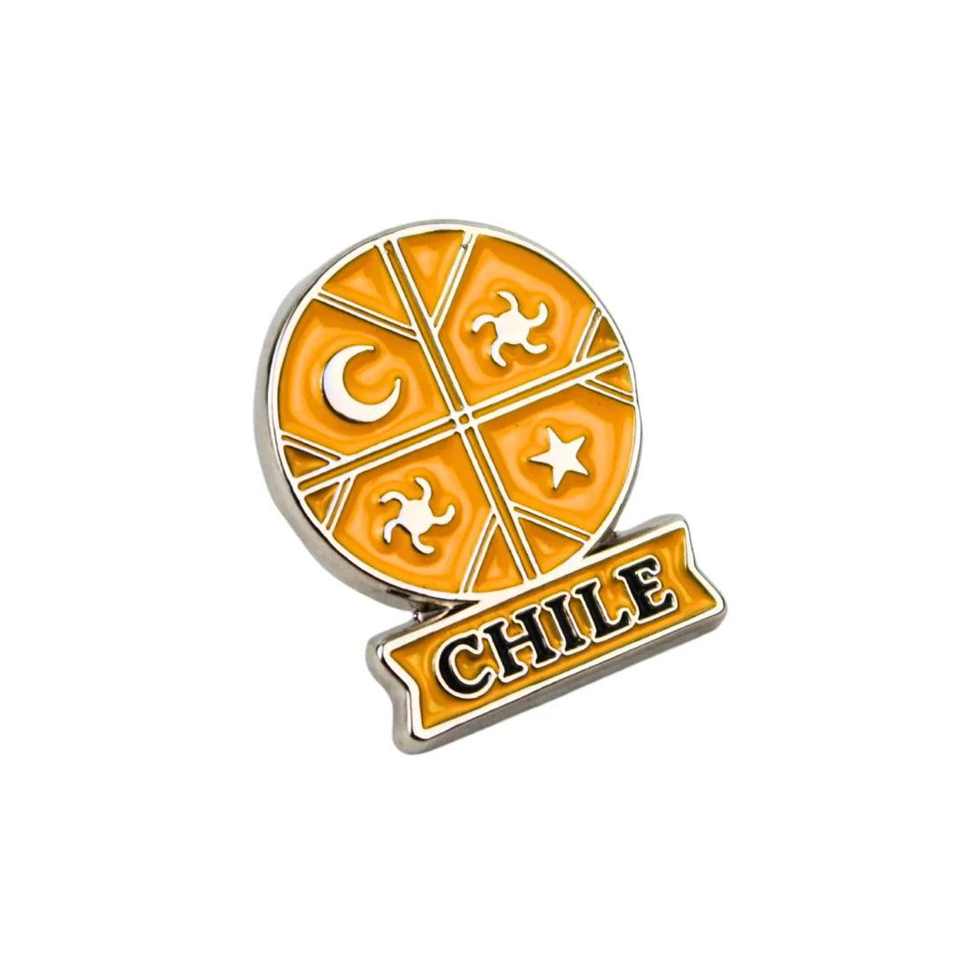 Mini Pin metálico Chile