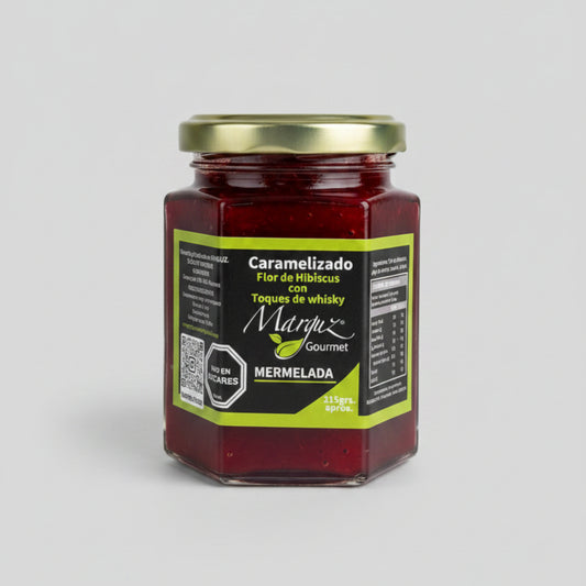 Caramelizado Flor de Hibiscus con toques de Whisky | Mermelada