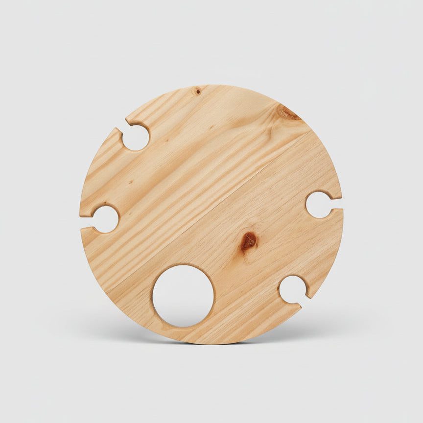 mesa de madera picnic