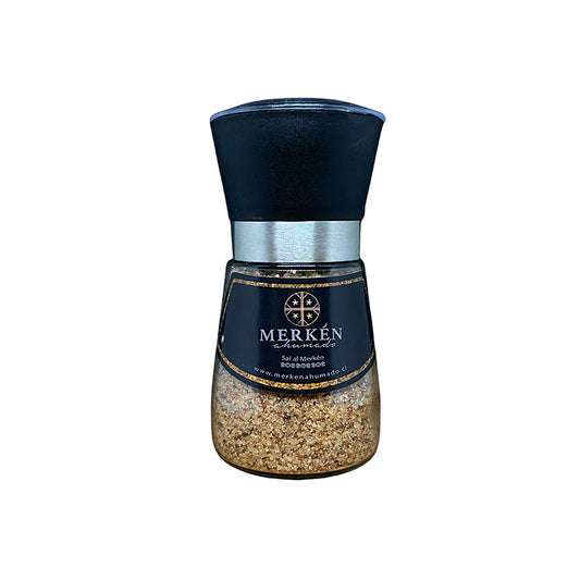 Molinillo Sal De Mar Al Merkén Ahumado 285g - Veta Indómita