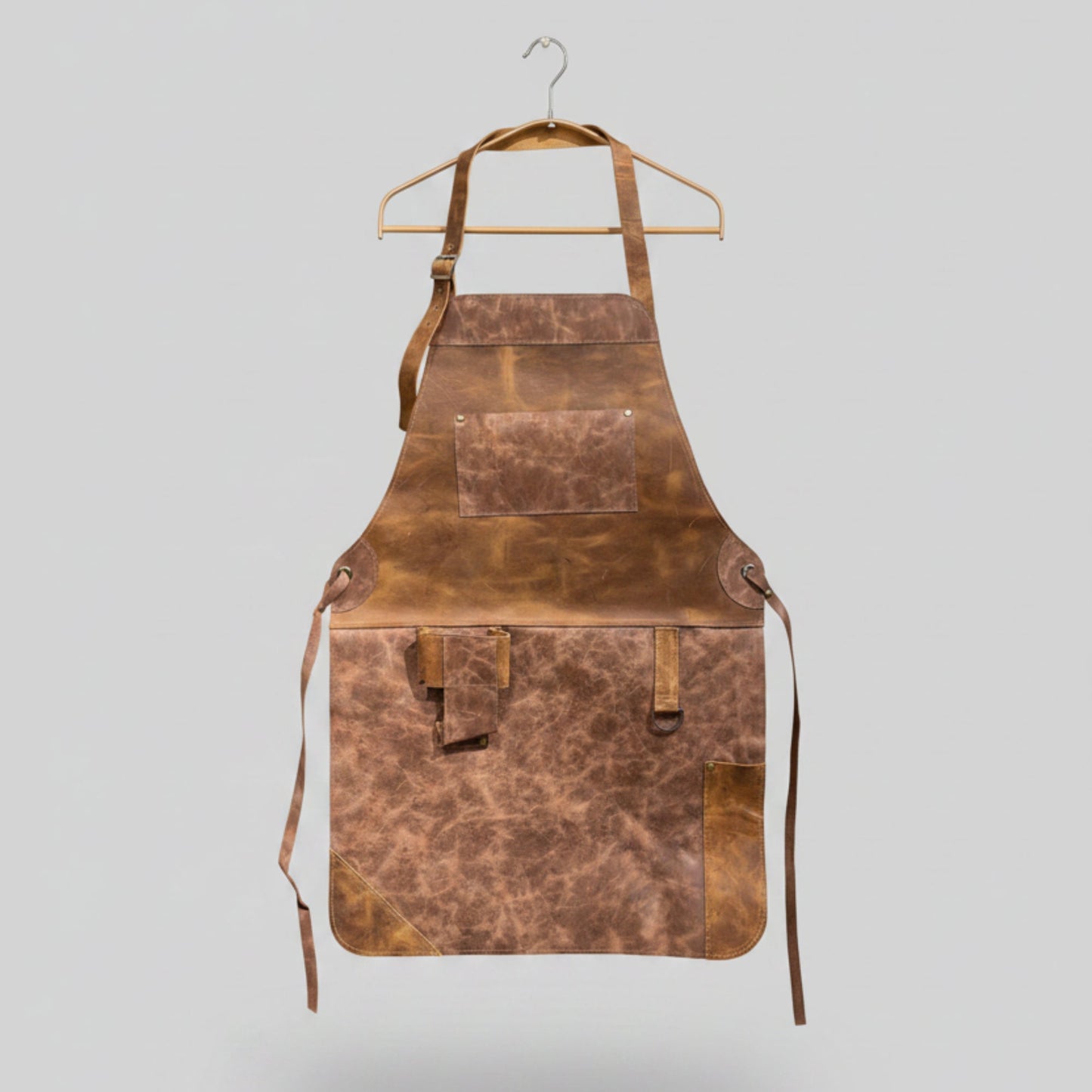 Pechera de Cuero para Asador | 100% Cuero Natural