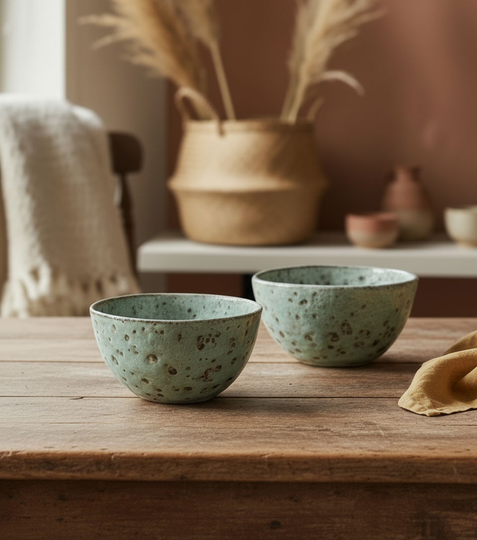 Pocillo De Cerámica Gres Negra