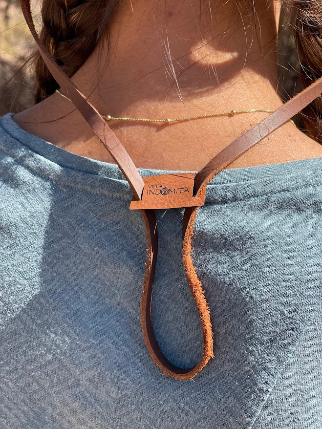 Straps de cuero para anteojos - Veta Indómita
