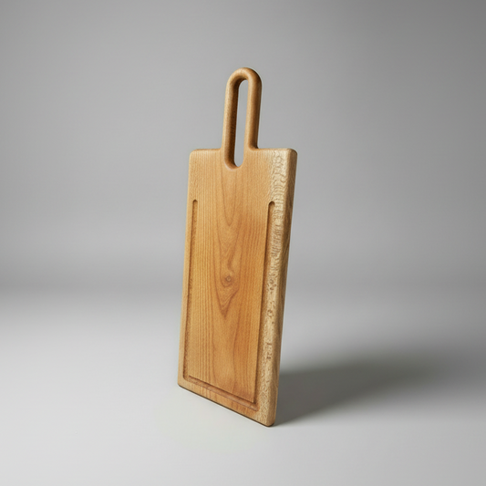 Tabla de Madera Nativa con Asa | Hecho a Mano