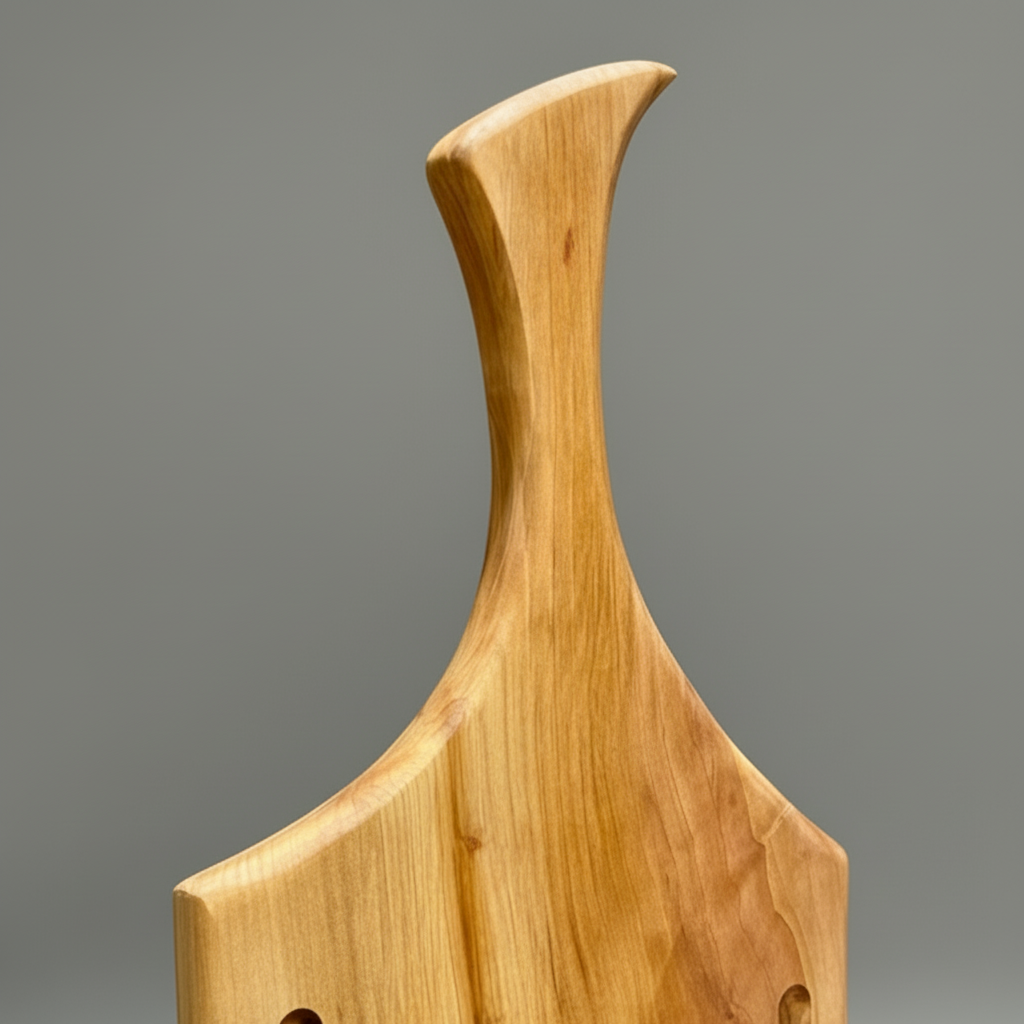 Tabla de Madera Nativa con Mango | Diseño Premium | Hecho a Mano